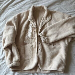Amazon Cream Fleece Jacket